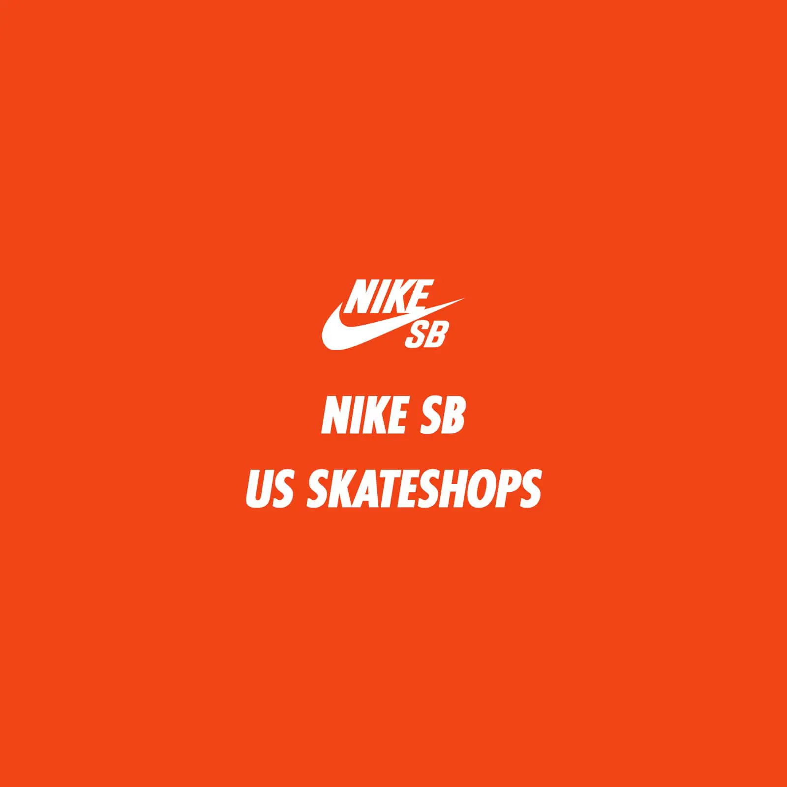 nike sb orange label skate shops