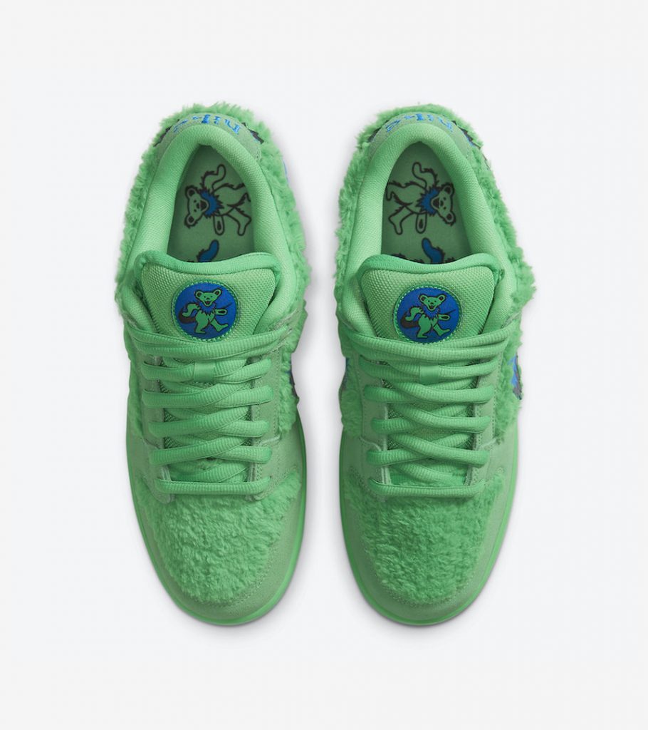 dunk grateful dead green